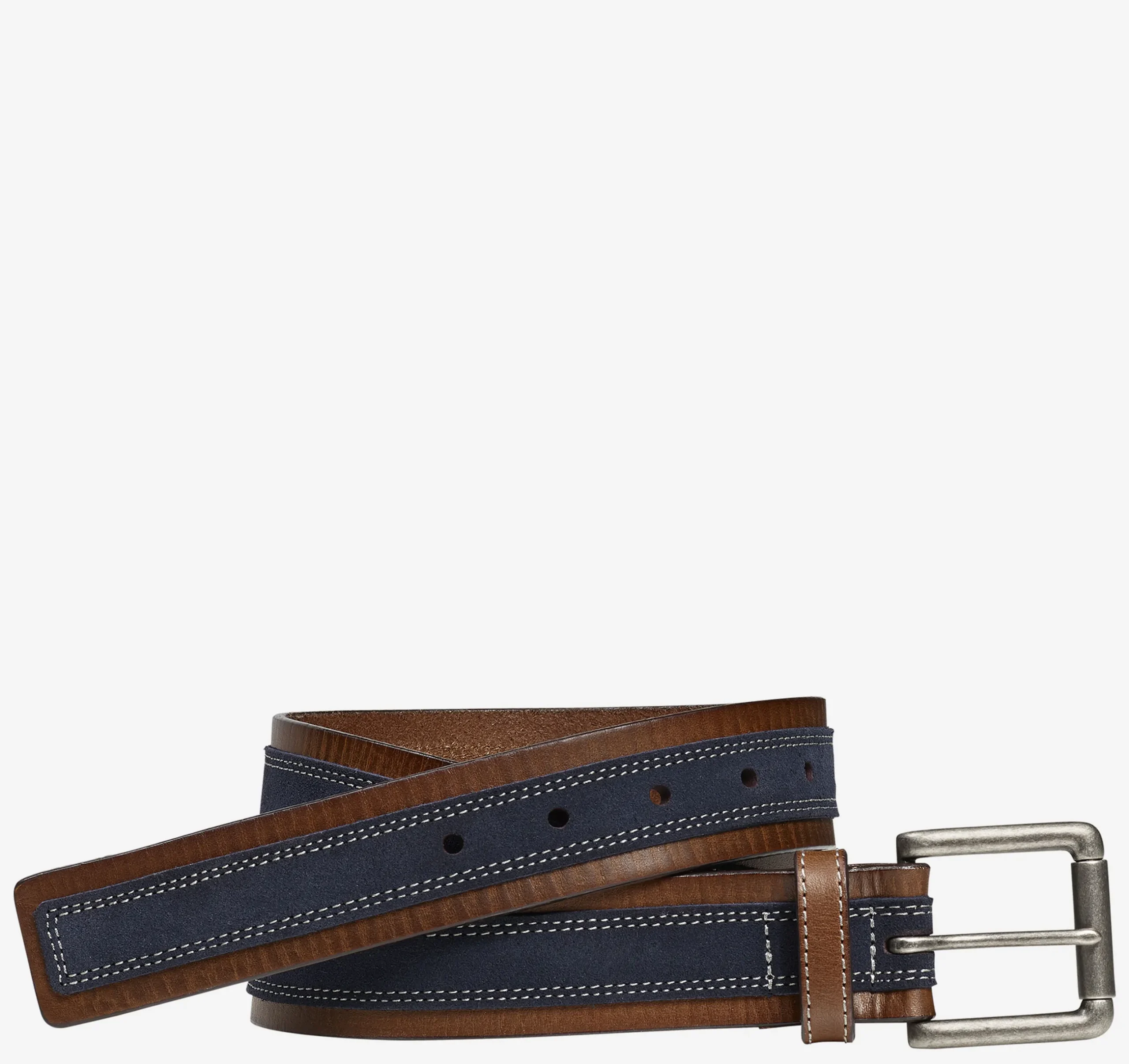 Suede Overlay Belt