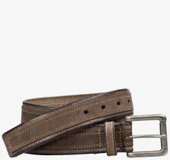 Suede Overlay Belt