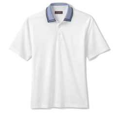 Tipped-Collar Polo