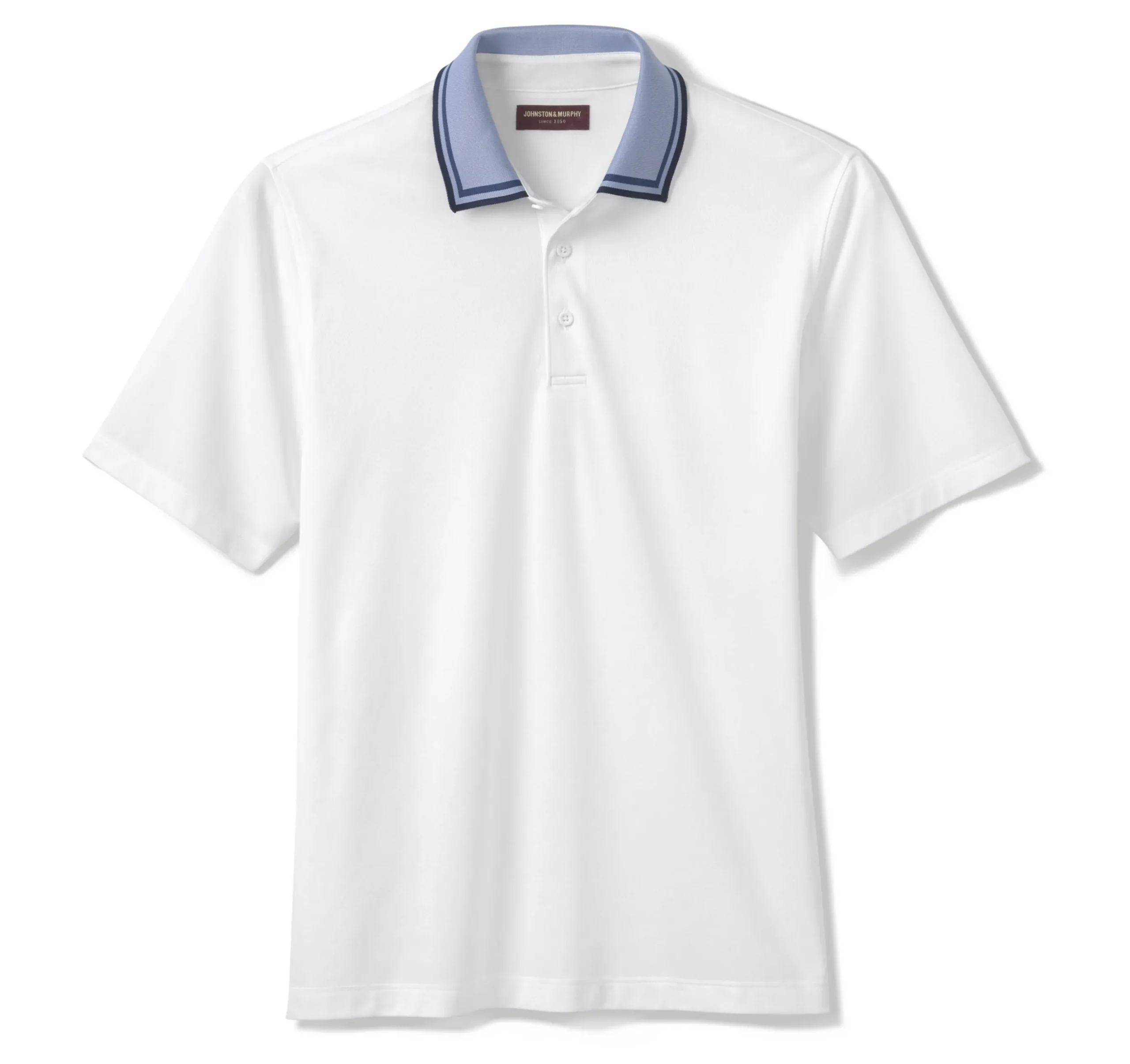 Tipped-Collar Polo