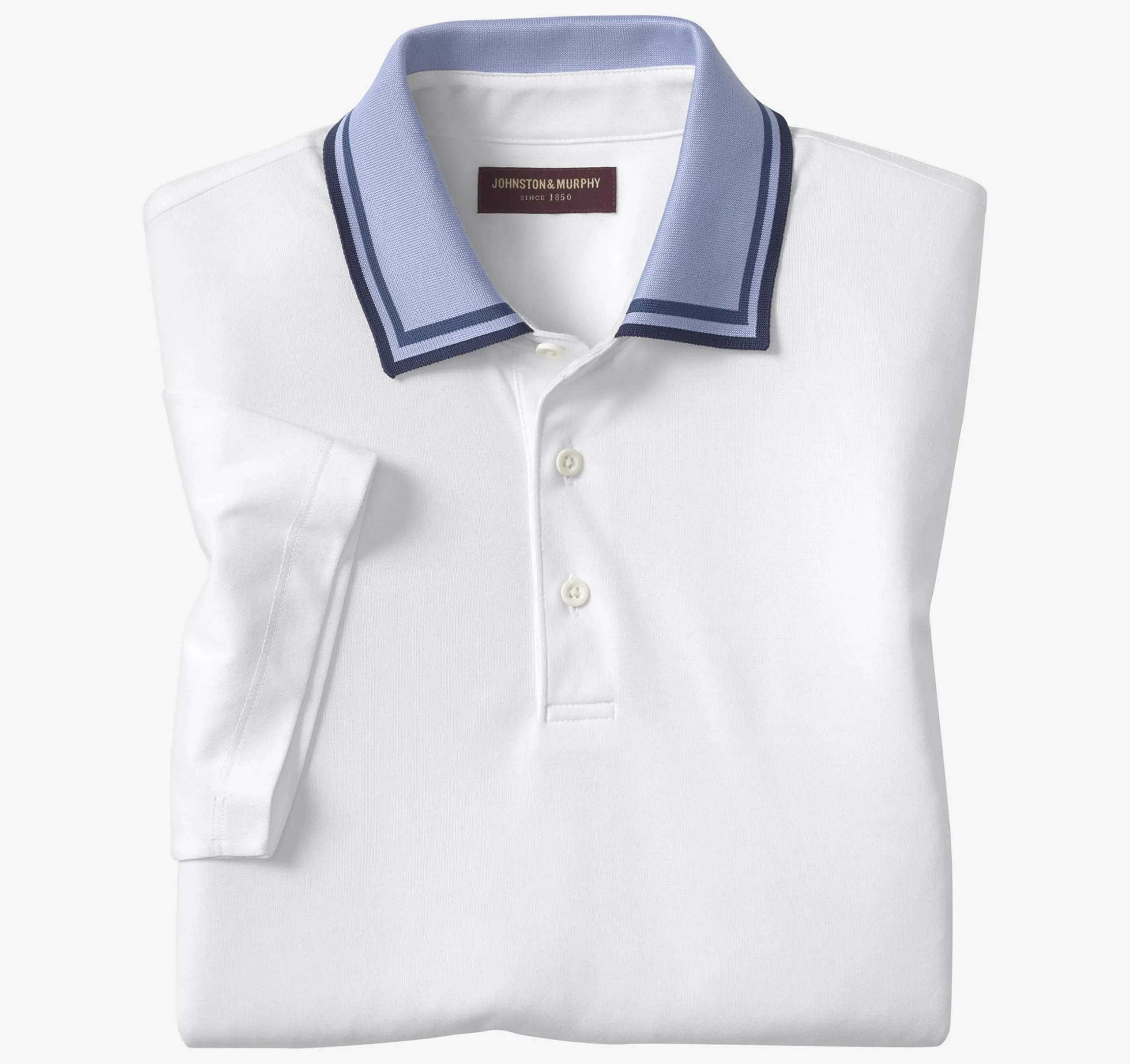 Tipped-Collar Polo