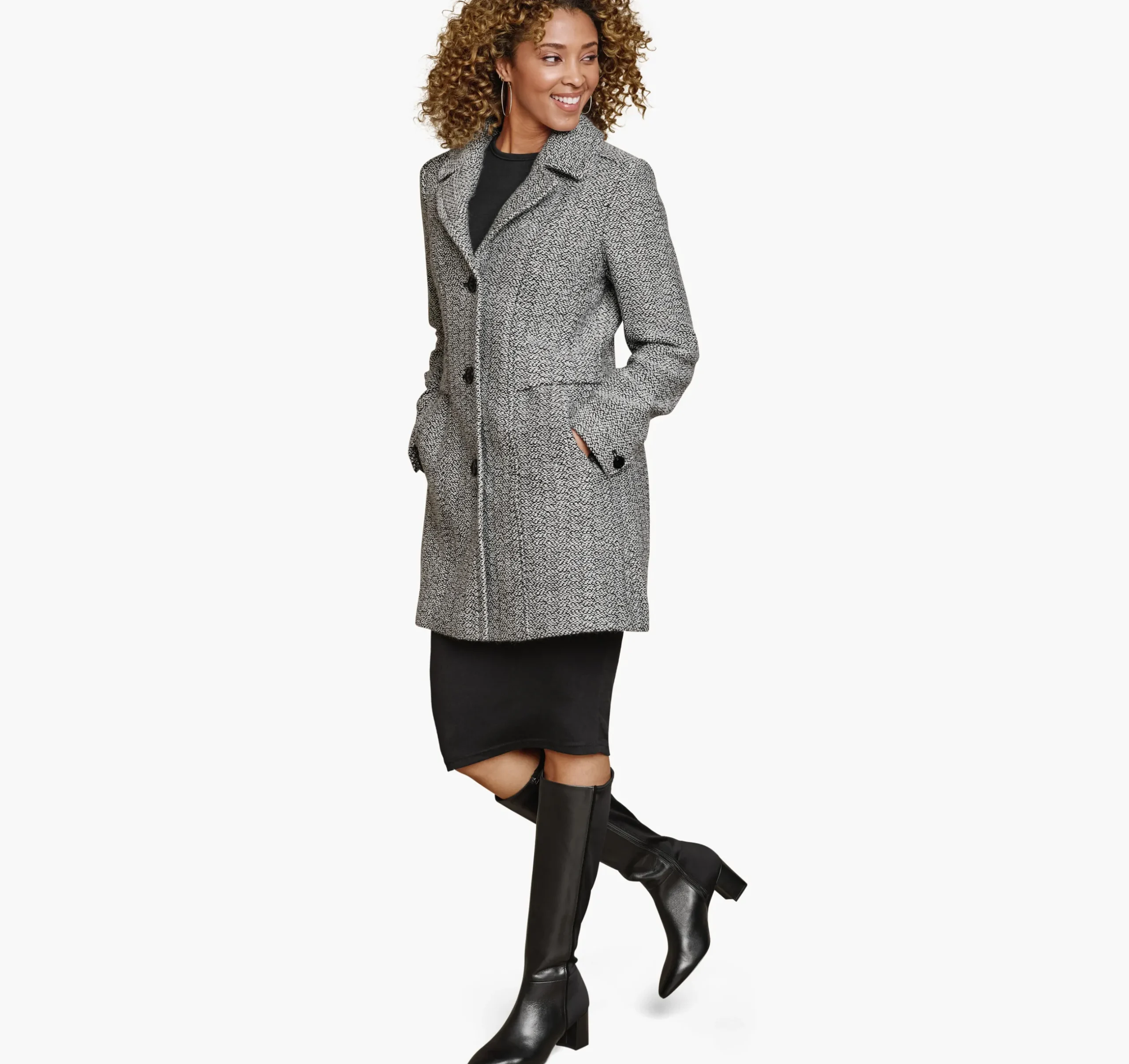 Tweed Coat