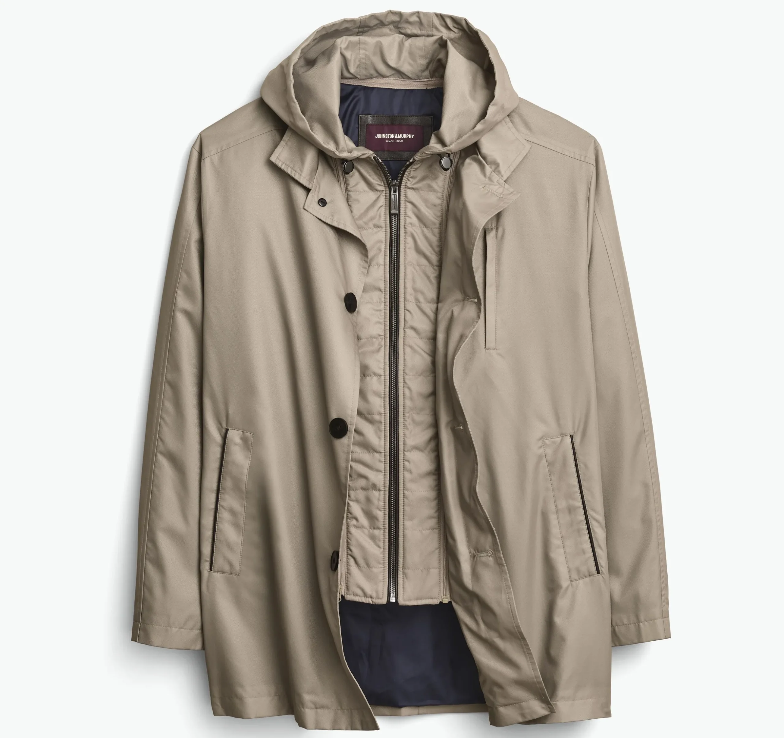 Upton Water-Resistant Raincoat