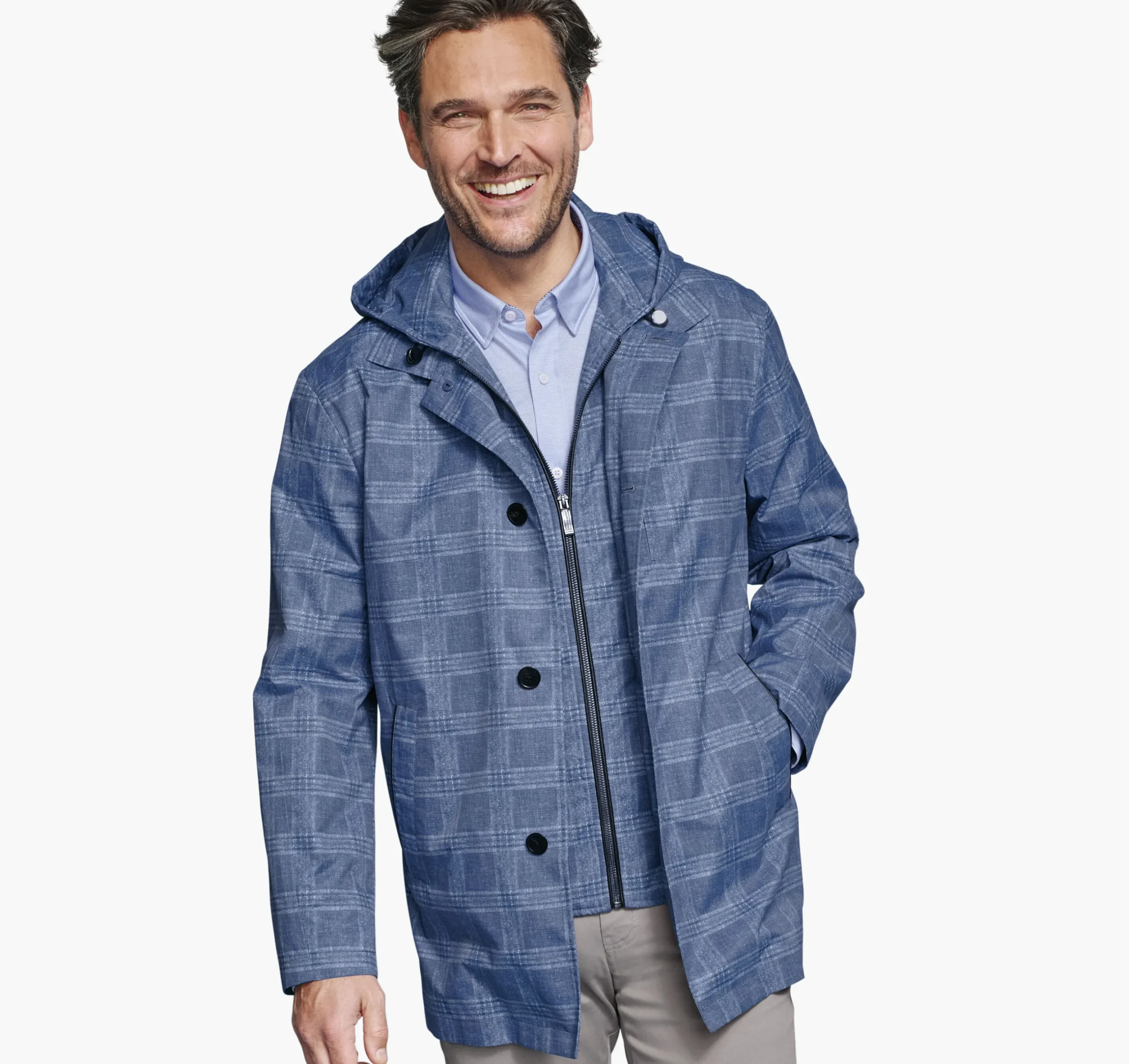 Upton Water-Resistant Raincoat