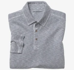Vintage Slub Long-Sleeve Polo