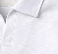 Vintage Slub V-Neck Polo
