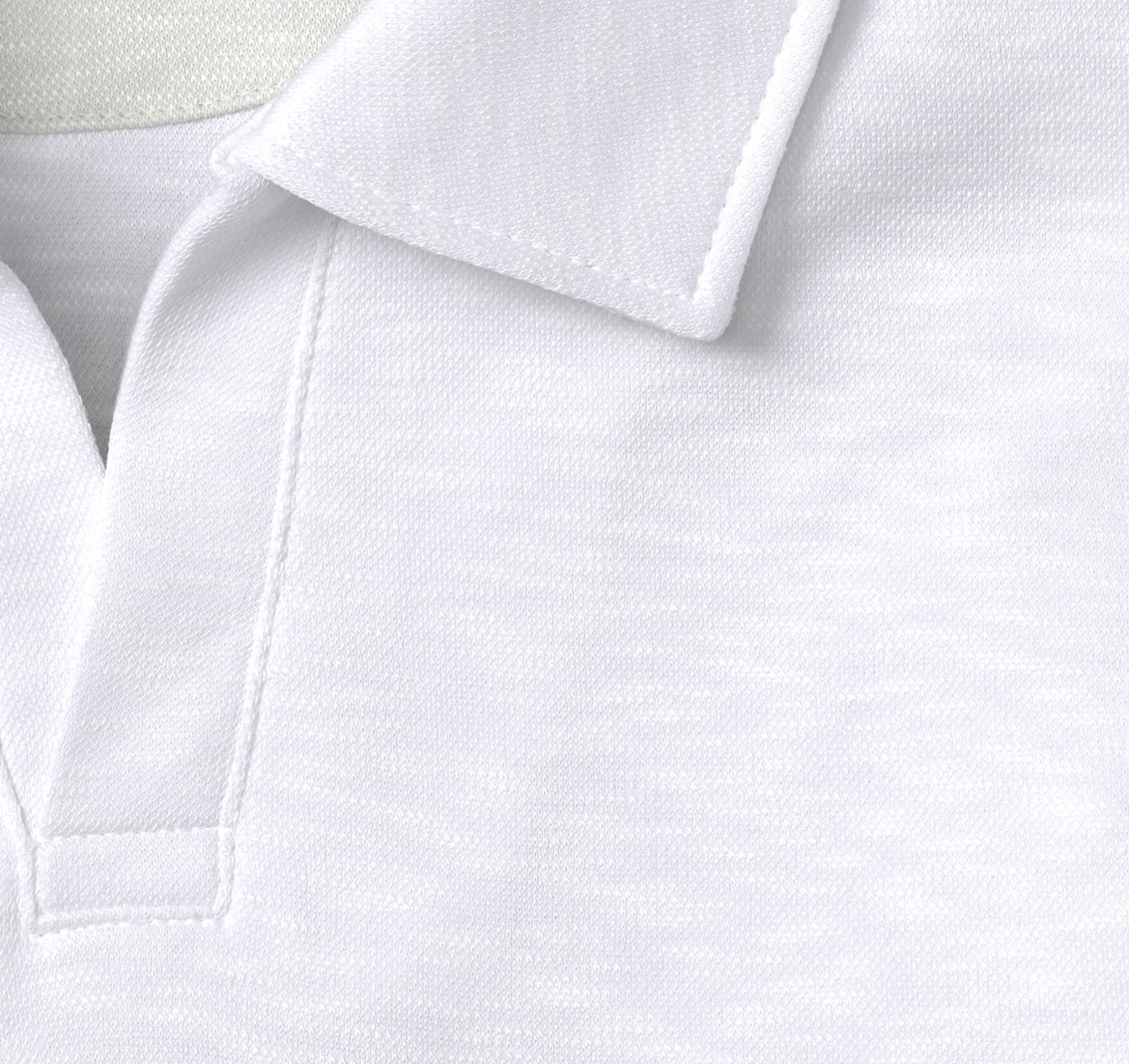 Vintage Slub V-Neck Polo