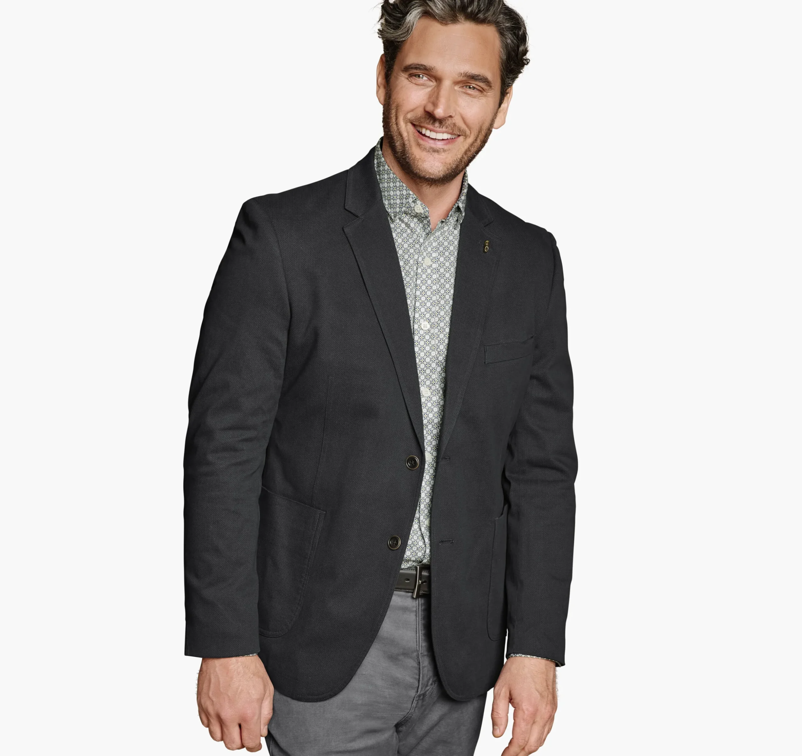 Washed Cotton Blazer