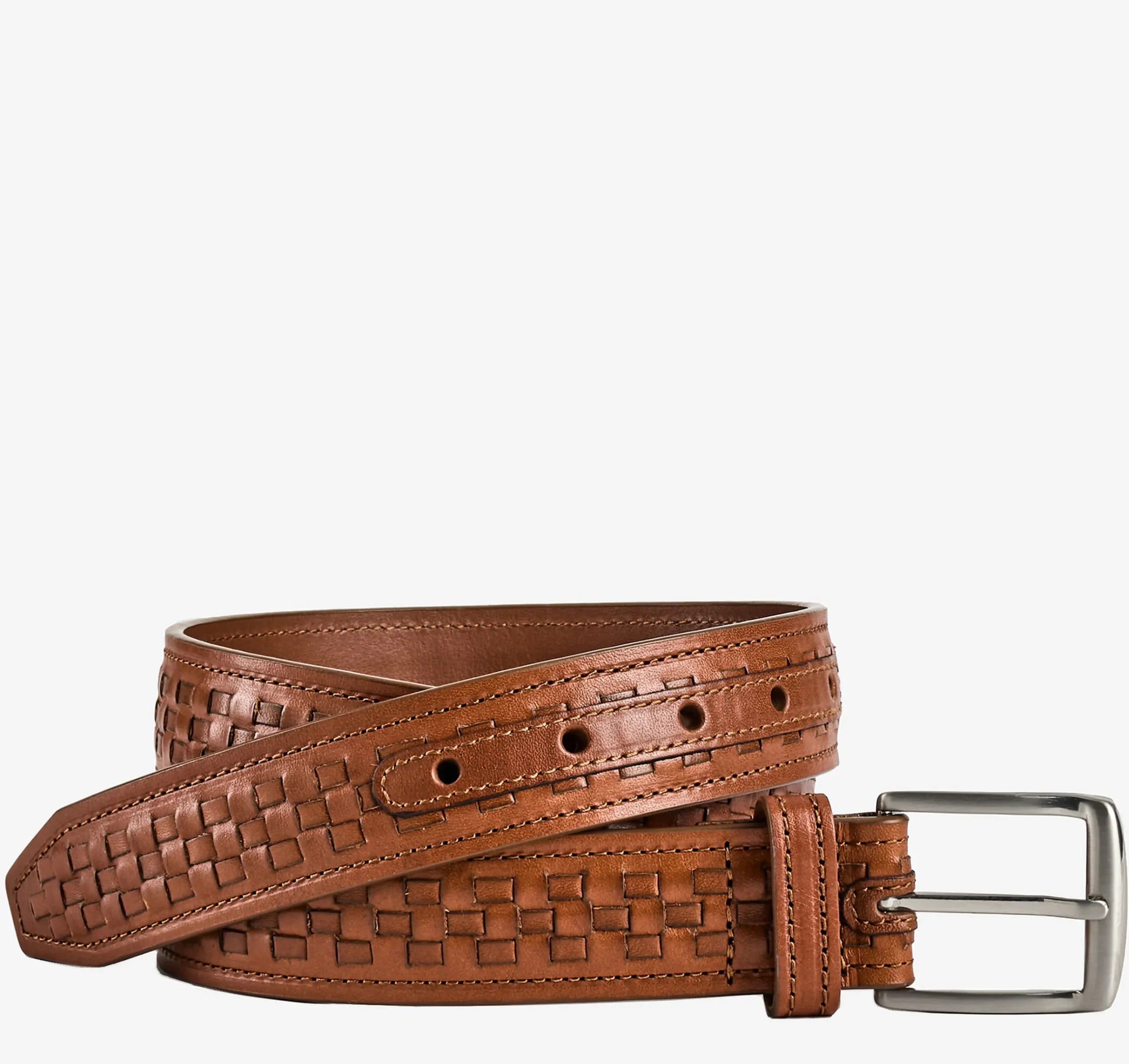 Woven-Center Laced Belt