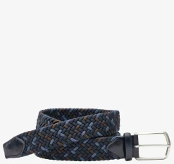 Woven Stretch-Knit Belt