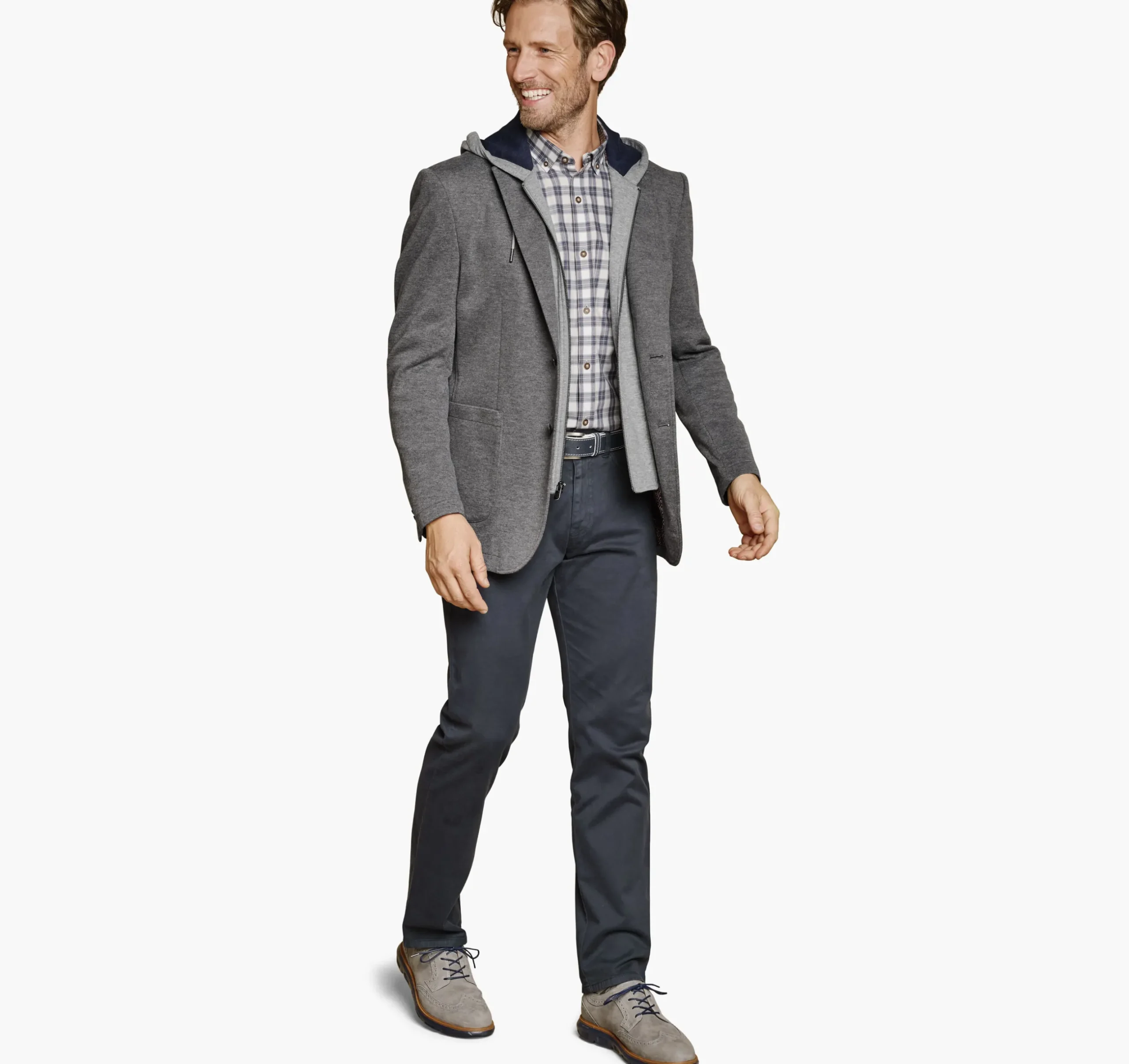 XC Flex® Knit Blazer with Removable Hooded Bib