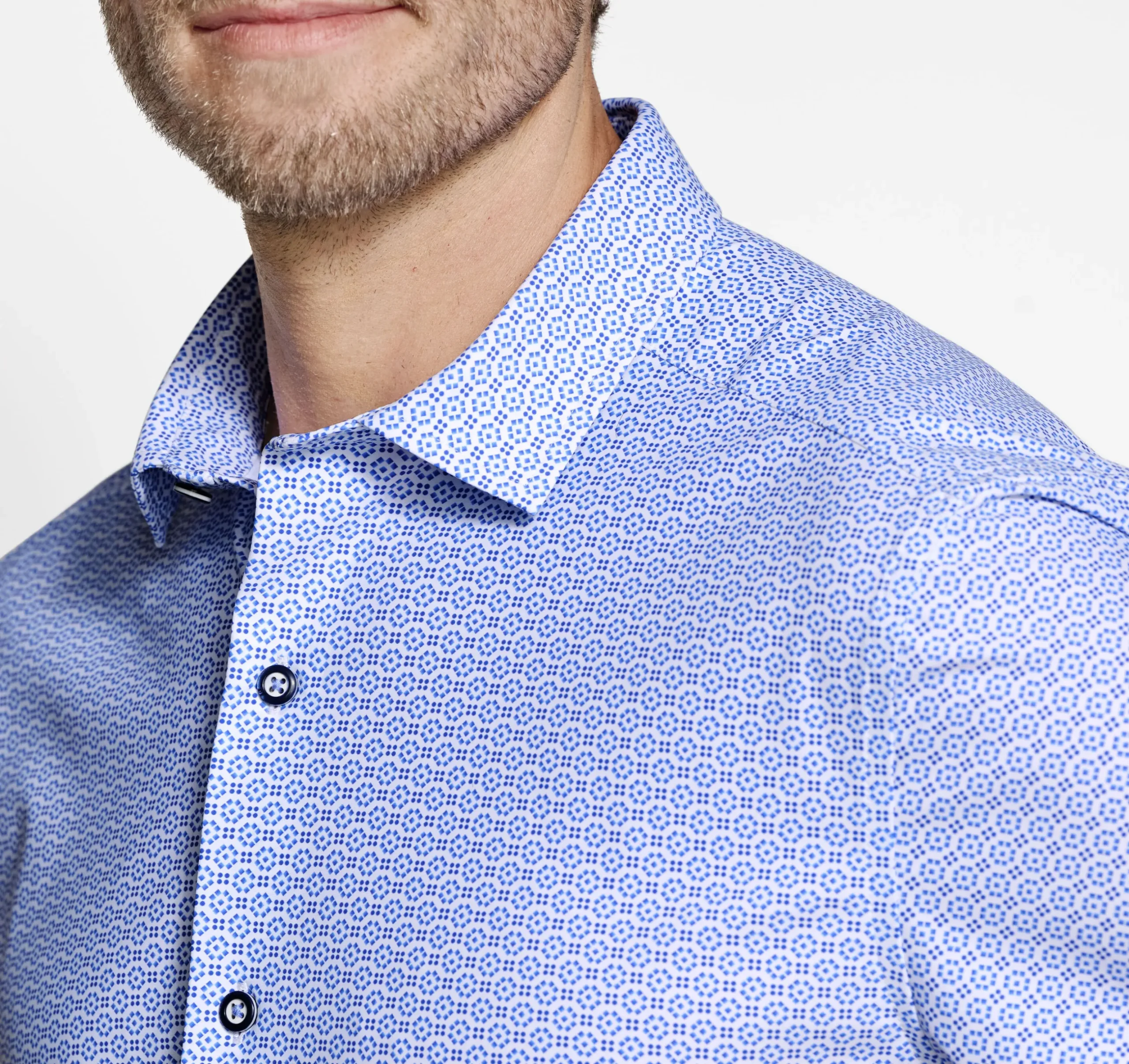 XC+™ Motion Short-Sleeve Print Knit Shirt