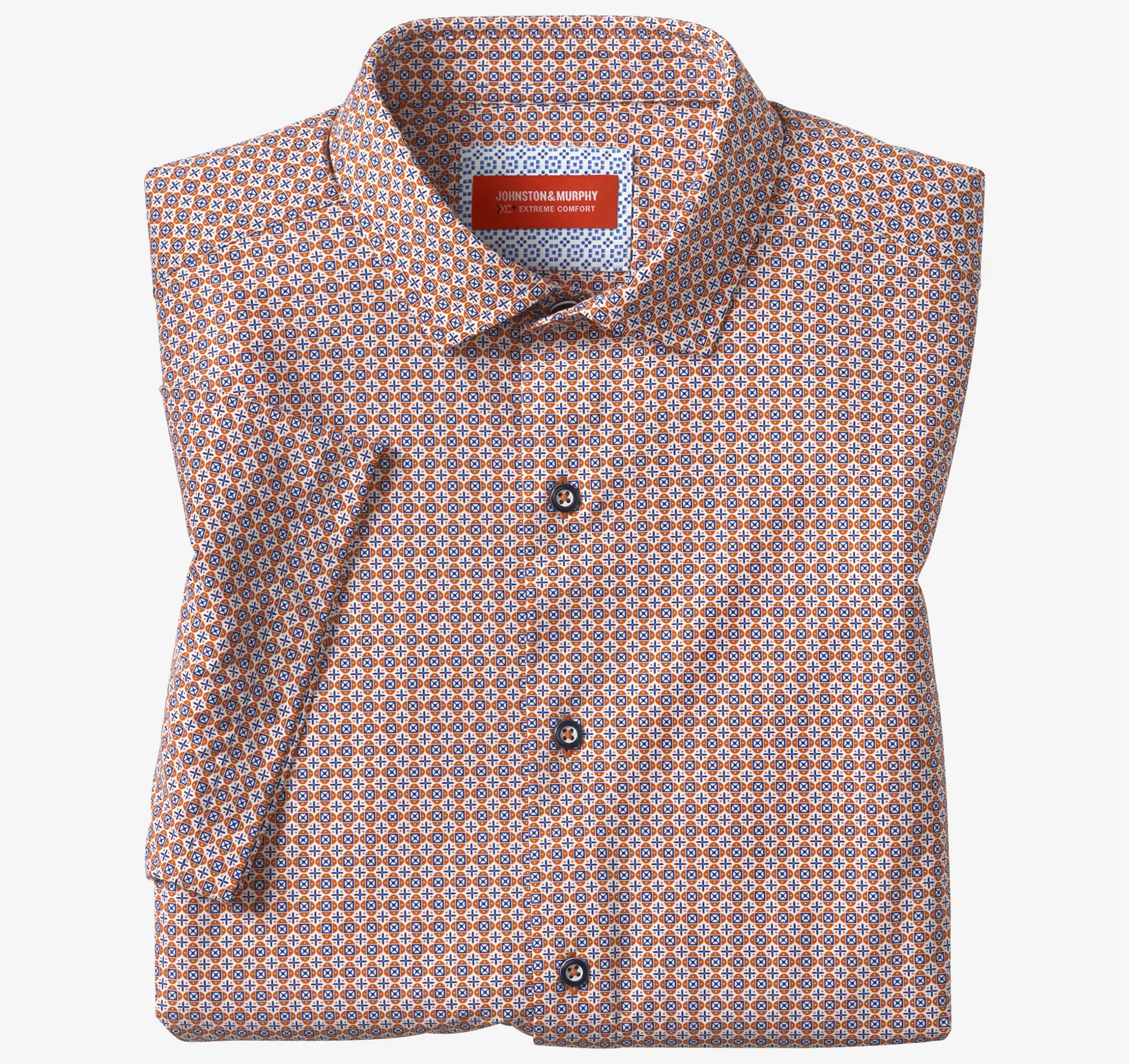 XC+™ Motion Short-Sleeve Print Knit Shirt