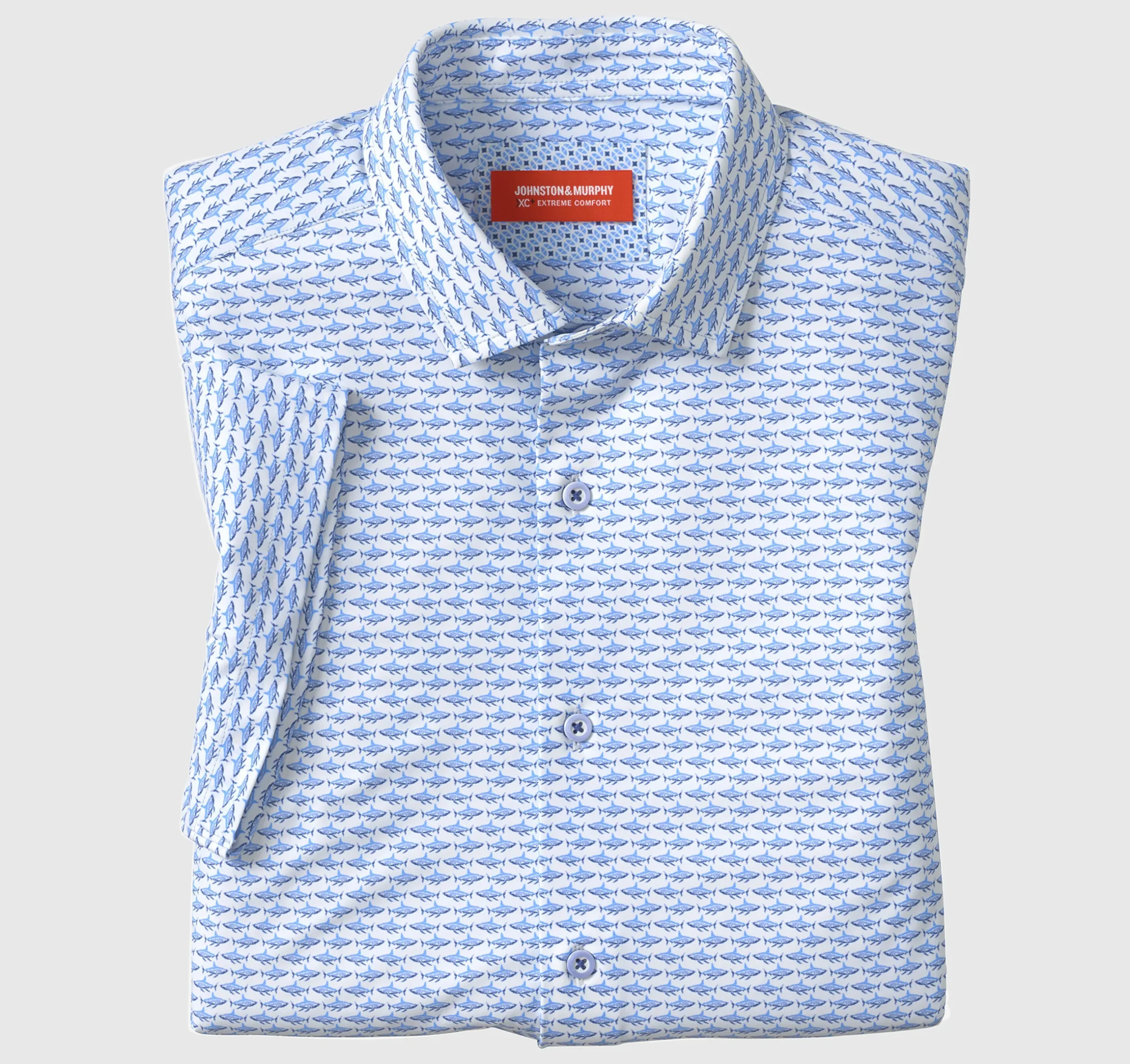 XC+™ Motion Short-Sleeve Print Knit Shirt