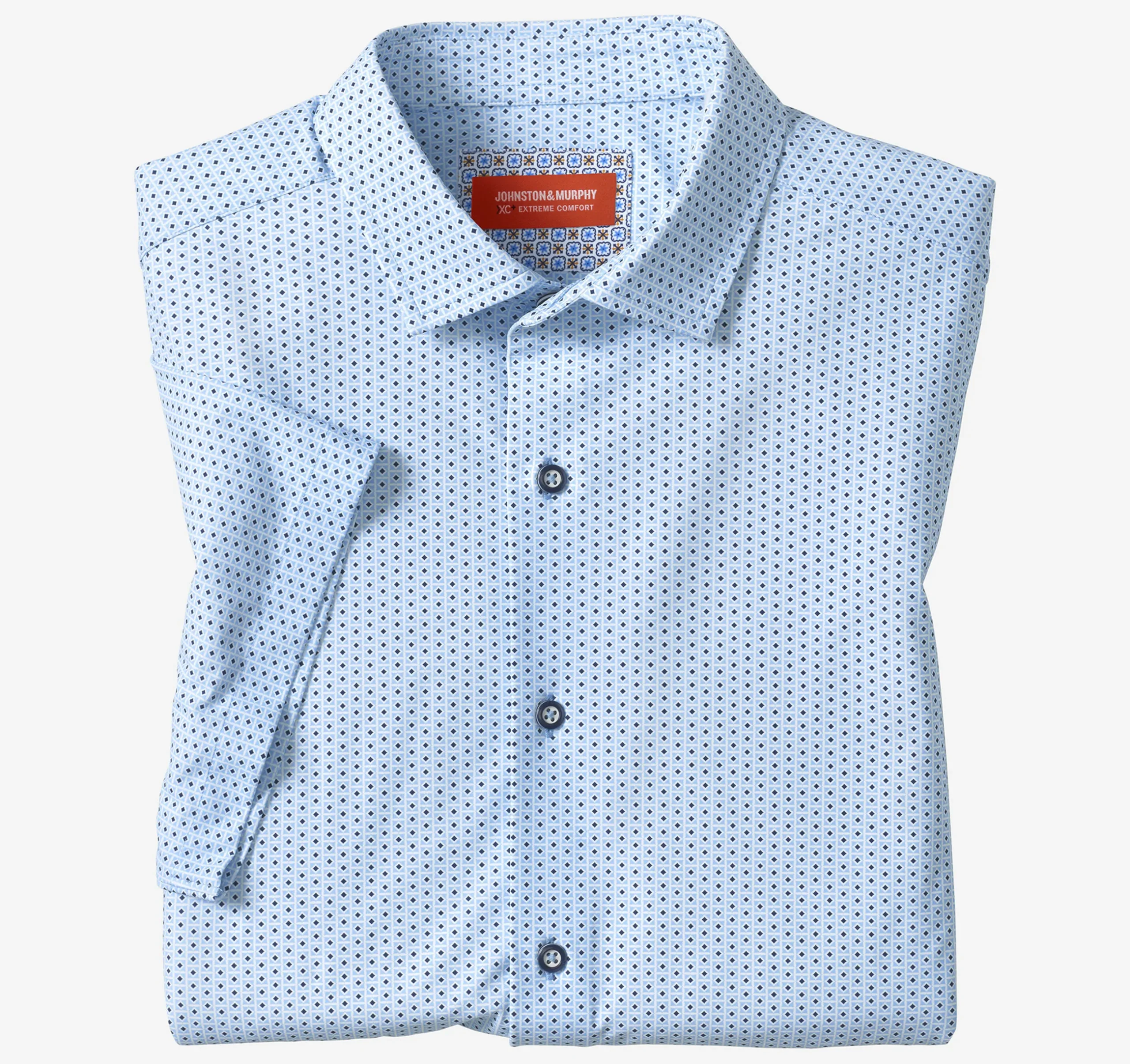 XC+™ Motion Short-Sleeve Print Knit Shirt