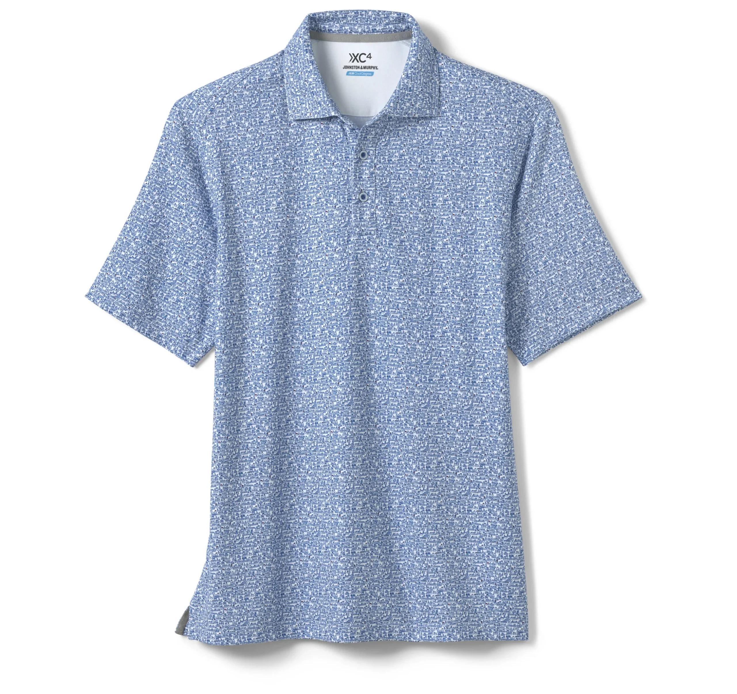 XC4® Performance Print Polos + Cool Degree™
