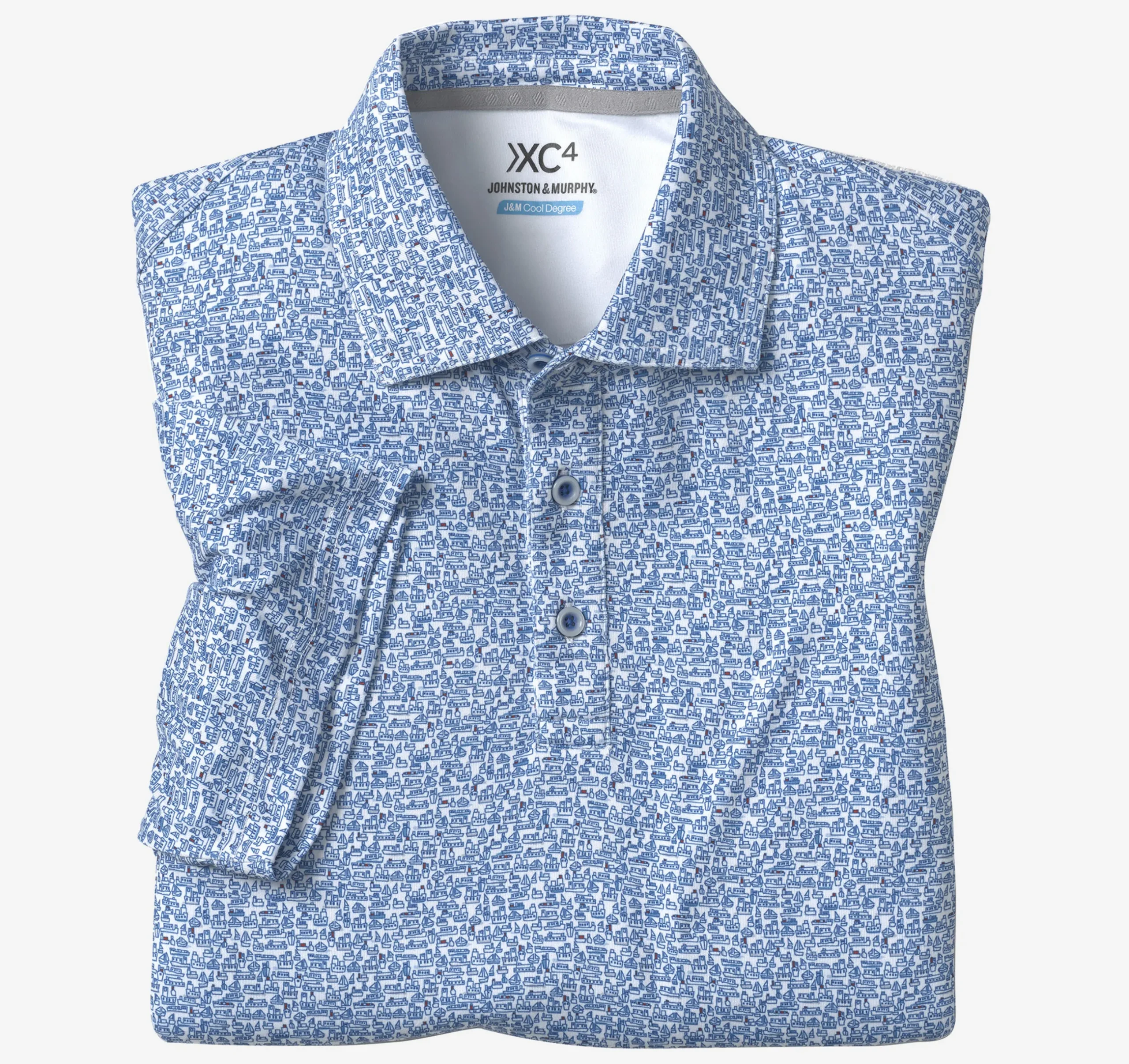 XC4® Performance Print Polos + Cool Degree™
